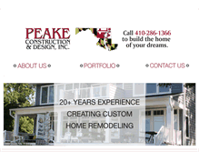 Tablet Screenshot of peakecd.com